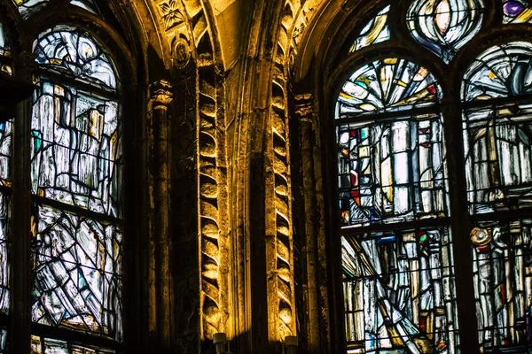 Reims France May 2021 Saint Jacques Church Built 12Th Century — Stock Photo, Image