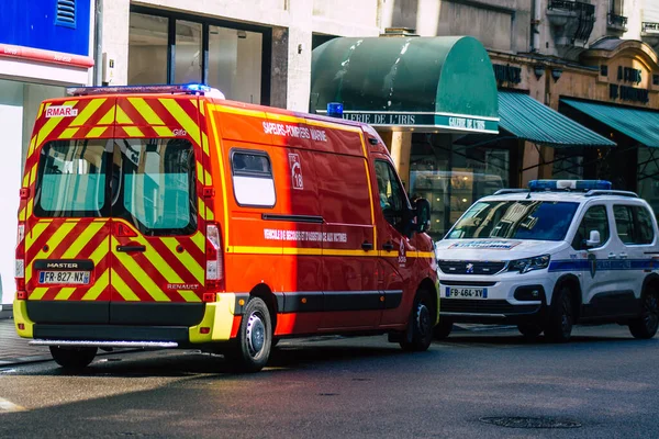 Reims France Mayıs 2021 Coronavirus Salgını Sırasında Fransa Vuran Reims — Stok fotoğraf