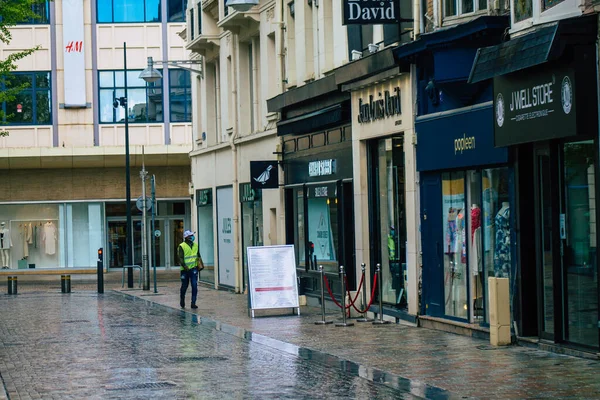 Reims Frankreich Mai 2021 Geschäftsschluss Durch Die Regierung Nach Der — Stockfoto