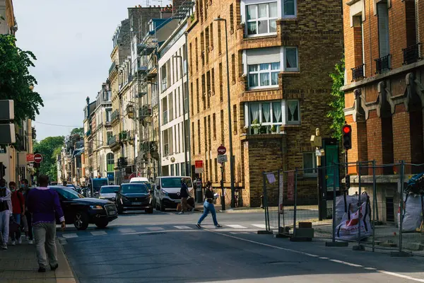 Reims Frankrijk Mei 2021 Stedelijk Landschap Van Stad Reims Een — Stockfoto