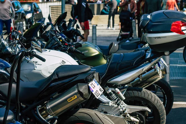 Reims Frankrijk Mei 2021 Close Van Mechanica Van Een Geparkeerde — Stockfoto