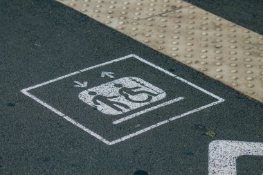 Reims Fransa 31 Mayıs 2021 Merkezi tren istasyonu Coronavirus salgını sırasında Fransa 'yı vurdu.