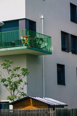 Reims Fransa 2 Haziran 2021 'de, Fransa' nın Grand Est bölgesinde yer alan ve Avrupa 'nın en eski kentlerinden biri olan Reims kentinin manzarasına sahiptir.