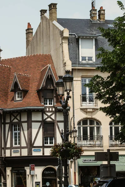 Reims Frankrijk Juni 2021 Stedelijk Landschap Van Stad Reims Een — Stockfoto