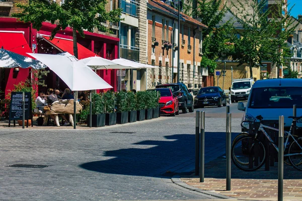 Reims Frankrijk Juni 2021 Stedelijk Landschap Van Stad Reims Een — Stockfoto