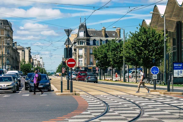 Reims France June 2021 Urban Landscape City Reims City Grand — Stock Photo, Image