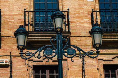 Seville İspanya 2 Temmuz 2021 Sevilla şehri, sembolik bir şehir ve İspanya 'nın güneyindeki Endülüs Bölgesi' nin başkenti.