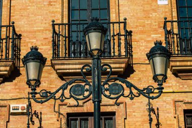 Seville İspanya 2 Temmuz 2021 Sevilla şehri, sembolik bir şehir ve İspanya 'nın güneyindeki Endülüs Bölgesi' nin başkenti.