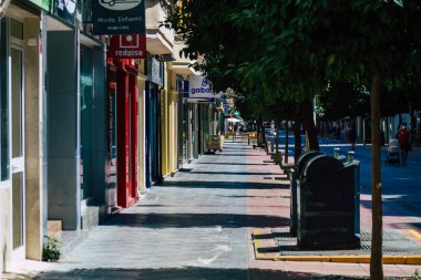 Seville İspanya 2 Temmuz 2021 Sevilla şehri, sembolik bir şehir ve İspanya 'nın güneyindeki Endülüs Bölgesi' nin başkenti.