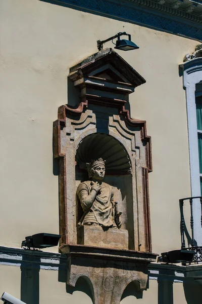 Sevilla España Julio 2021 Fachada Edificio Las Calles Sevilla Ciudad — Foto de Stock