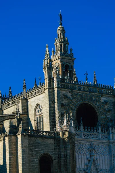 Seville Spain July 2021 Saint Metropolitan Patriarchal Cathedral Church Santa — Stock Photo, Image