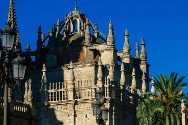 Sevilla Spanien Juli 2021 Saint Metropolitan Och Patriarchal Cathedral Church — Stockfoto