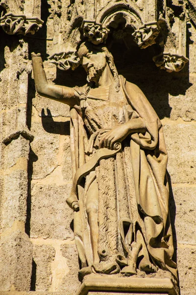 Seville Spain July 2021 Saint Metropolitan Patriarchal Cathedral Church Santa — Stock Photo, Image