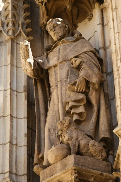 Sevilla España Julio 2021 Catedral Metropolitana Patriarcal Sevilla Detalle Fachada — Foto de Stock