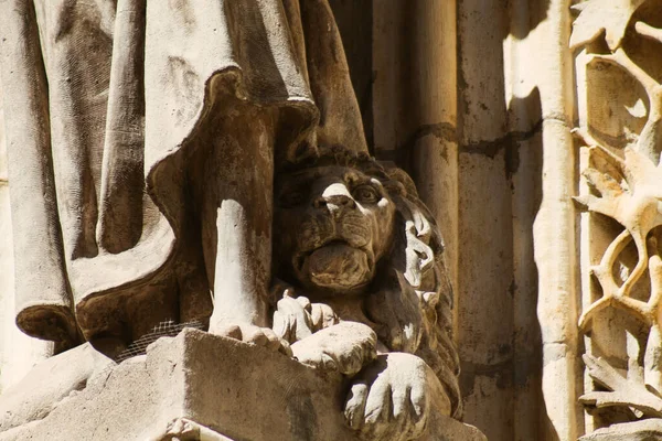 Sevilla Španělsko Červenec 2021 Kostel Metropolitní Patriarchální Katedrály Seville Detail — Stock fotografie