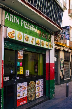 Seville İspanya 5 Temmuz 2021 Sevilla şehri, sembolik bir şehir ve İspanya 'nın güneyindeki Endülüs Bölgesi' nin başkenti.