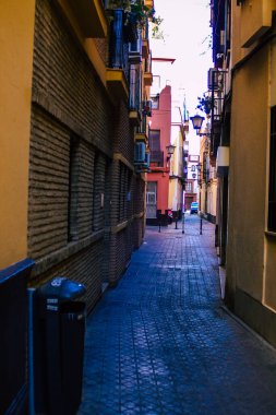 Seville İspanya 5 Temmuz 2021 Sevilla şehri, sembolik bir şehir ve İspanya 'nın güneyindeki Endülüs Bölgesi' nin başkenti.