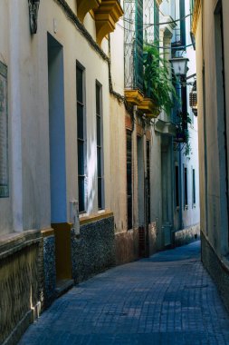 Seville İspanya 6 Temmuz 2021 Sevilla şehri, sembolik bir şehir ve İspanya 'nın güneyindeki Endülüs Bölgesi' nin başkenti.