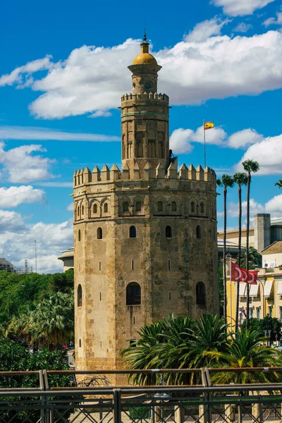 Sevilla España Julio 2021 Monumento Histórico Situado Sevilla Una Ciudad — Foto de Stock