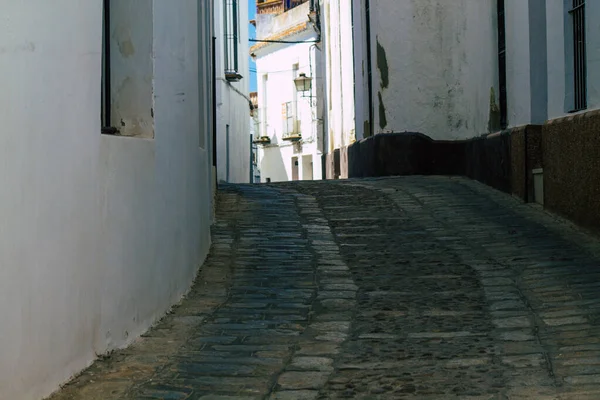 Carmona España Julio 2021 Calle Estrecha Ciudad Carmona Llamada Estrella — Foto de Stock