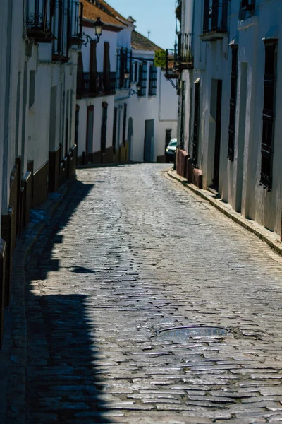 Carmona Spagna Luglio 2021 Strada Stretta Nella Città Carmona Chiamata — Foto Stock