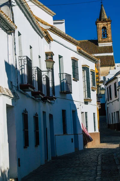 Carmona España Julio 2021 Calle Estrecha Ciudad Carmona Llamada Estrella — Foto de Stock