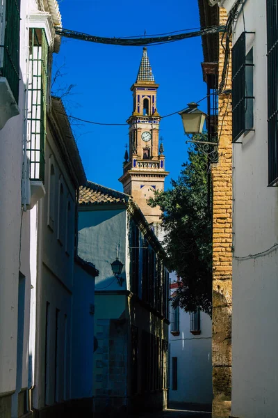 Carmona Spanje Juli 2021 Smalle Straat Stad Carmona Genaamd Heldere — Stockfoto