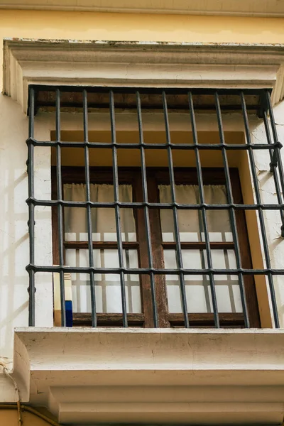 Carmona Spain July 2021 Closeup Window Old House Narrow Streets — Stock Photo, Image