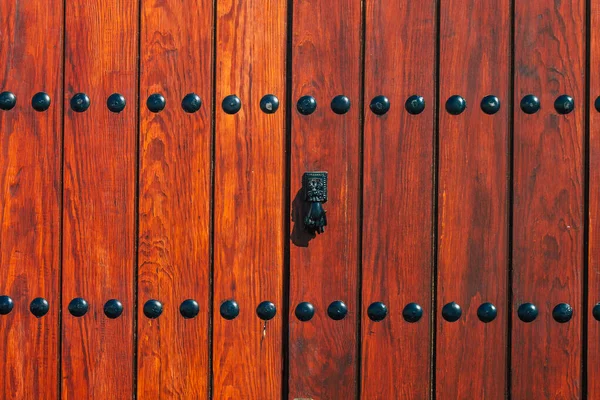 Carmona Espanha Julho 2021 Fecho Uma Porta Uma Casa Antiga — Fotografia de Stock