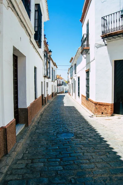 Carmona Spagna Luglio 2021 Strada Stretta Nel Comune Carmona Chiamata — Foto Stock