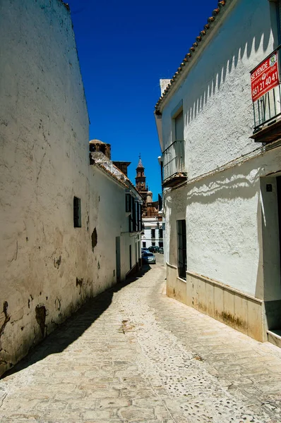 Carmona España Julio 2021 Calle Estrecha Ciudad Carmona Llamada Bright — Foto de Stock