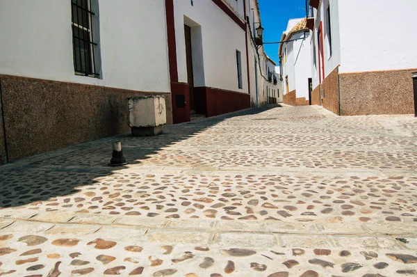 Carmona Spanje Juli 2021 Smalle Straat Stad Carmona Genaamd Heldere — Stockfoto