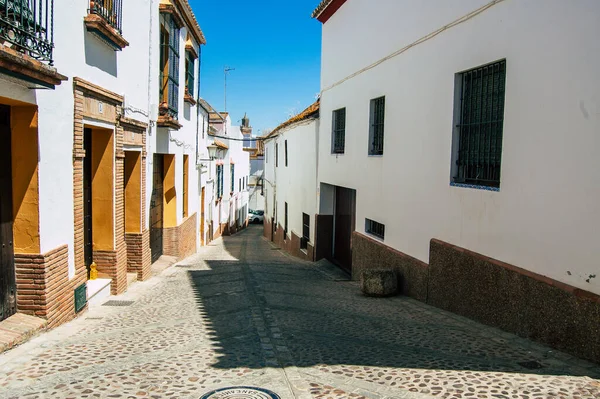 Carmona Spagna Luglio 2021 Strada Stretta Nel Comune Carmona Chiamata — Foto Stock