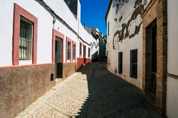 Carmona Espanha Julho 2021 Rua Estreita Cidade Carmona Chamada Estrela — Fotografia de Stock