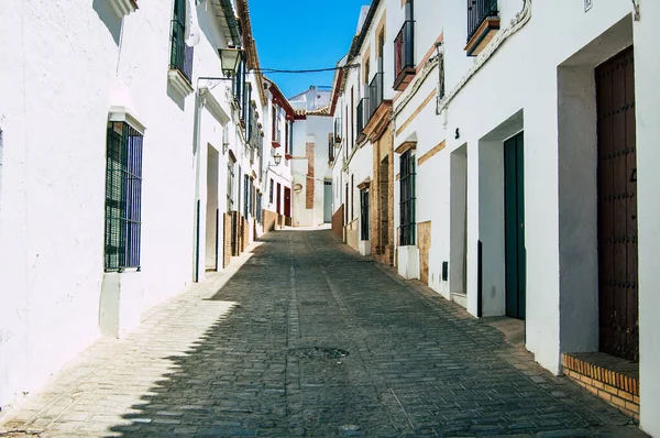 Carmona España Julio 2021 Calle Estrecha Ciudad Carmona Llamada Bright —  Fotos de Stock