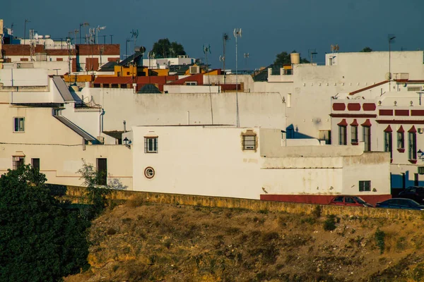 Carmona Spanje Juli 2021 Panoramisch Uitzicht Carmona Genaamd Heldere Ster — Stockfoto