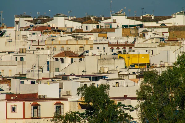 Carmona Spanje Juli 2021 Panoramisch Uitzicht Carmona Genaamd Heldere Ster — Stockfoto