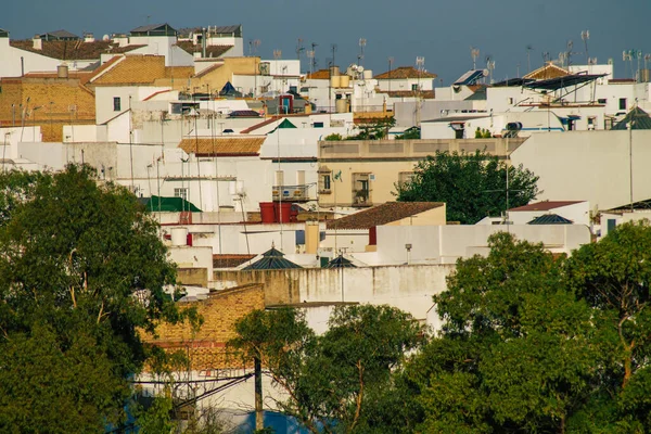 Carmona Spanje Juli 2021 Panoramisch Uitzicht Carmona Genaamd Heldere Ster — Stockfoto