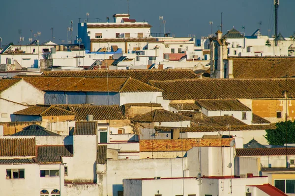 Carmona Spanje Juli 2021 Panoramisch Uitzicht Carmona Genaamd Heldere Ster — Stockfoto