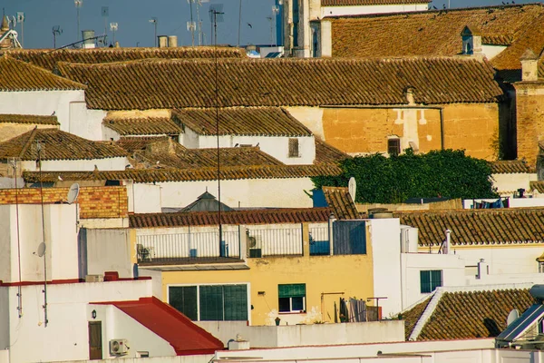 Carmona Spanje Juli 2021 Panoramisch Uitzicht Carmona Genaamd Heldere Ster — Stockfoto