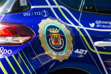 İspanya Koronavirüs salgını sırasında Sevilla sokaklarında devriye gezen 22 Temmuz 2021