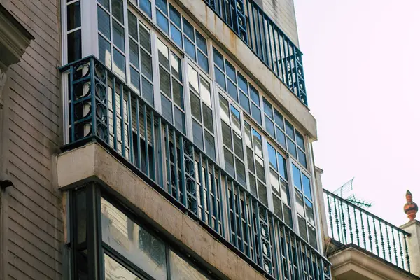 Sevilla España Julio 2021 Fachada Edificio Las Calles Sevilla Ciudad — Foto de Stock