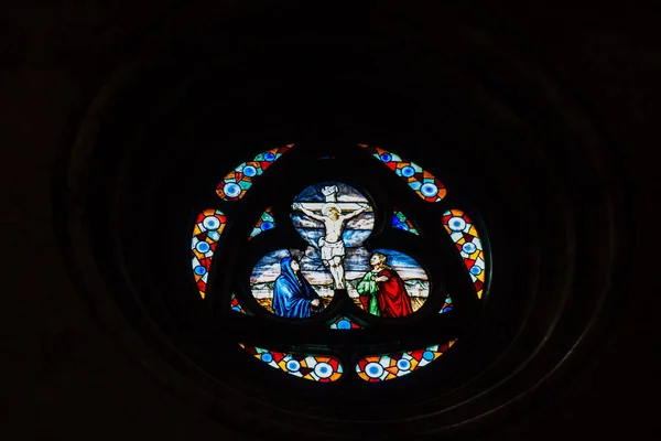 Carmona Espanha Julho 2021 Igreja Priorado Santa Maria Gótica Tem — Fotografia de Stock