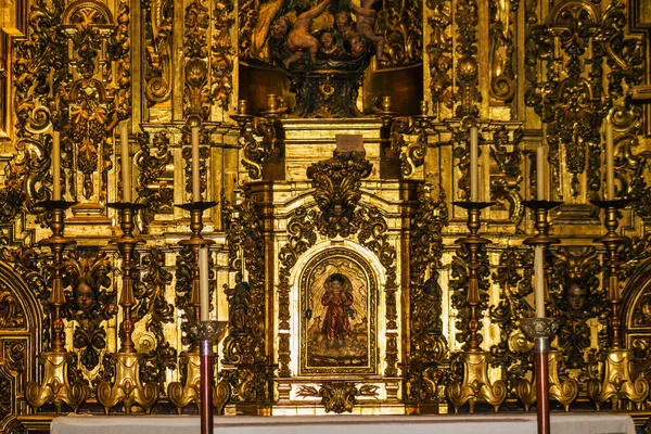 Carmona Hiszpania Lipca 2021 Kościół Najświętszej Marii Panny Jest Gotycki — Zdjęcie stockowe