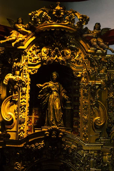 Carmona Hiszpania Lipca 2021 Kościół Najświętszej Marii Panny Jest Gotycki — Zdjęcie stockowe
