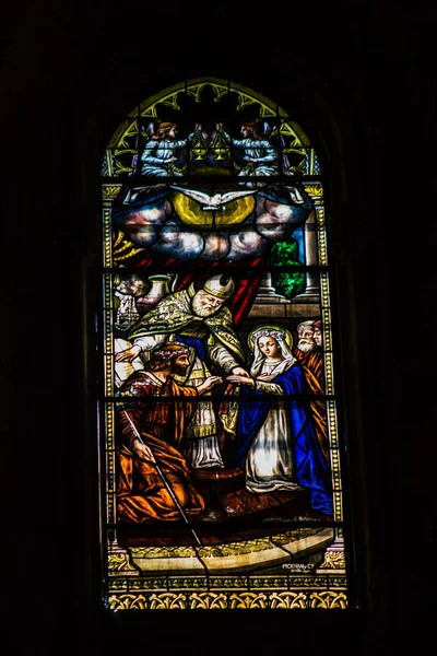 Carmona Espanha Julho 2021 Igreja Priorado Santa Maria Gótica Tem — Fotografia de Stock