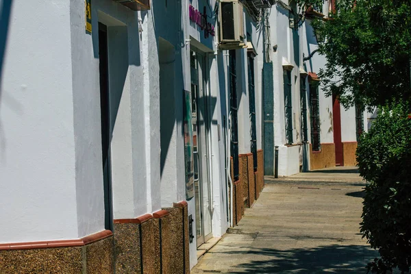 Carmona Spanje Juli 2021 Gevel Van Een Oud Huis Straten — Stockfoto