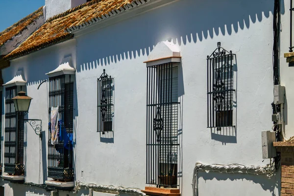 Carmona España Julio 2021 Fachada Casa Antigua Las Calles Carmona — Foto de Stock