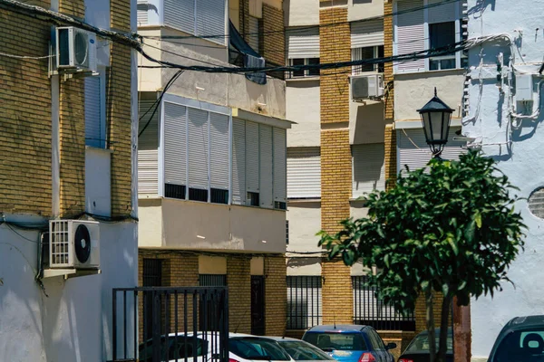 Carmona España Julio 2021 Fachada Casa Antigua Las Calles Carmona —  Fotos de Stock