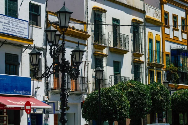 Carmona Spanje Juli 2021 Stedelijke Landschap Van Carmona Genaamd Heldere — Stockfoto